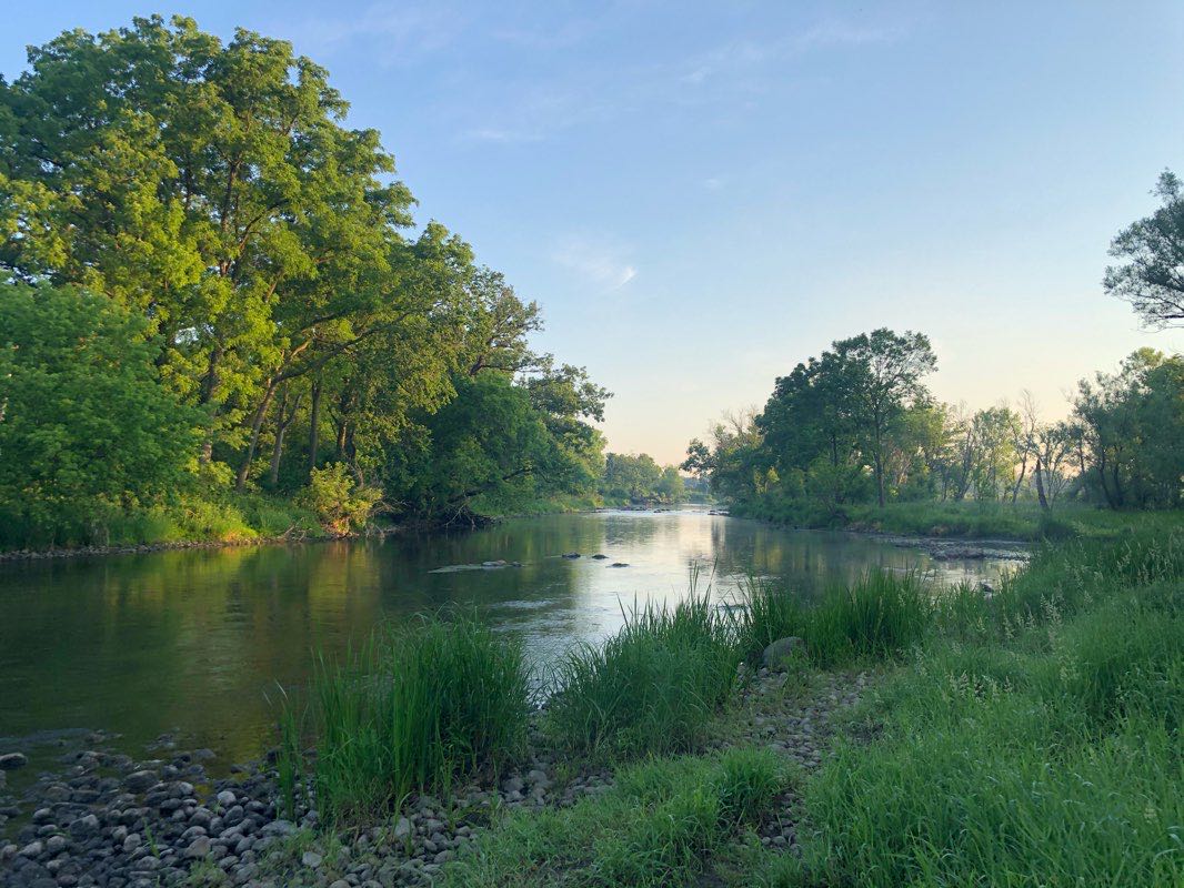 walking near me in Nike Sports Complex in winter