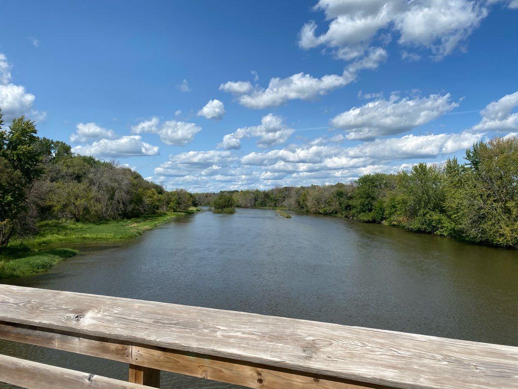walking near me in Korth Park in winter