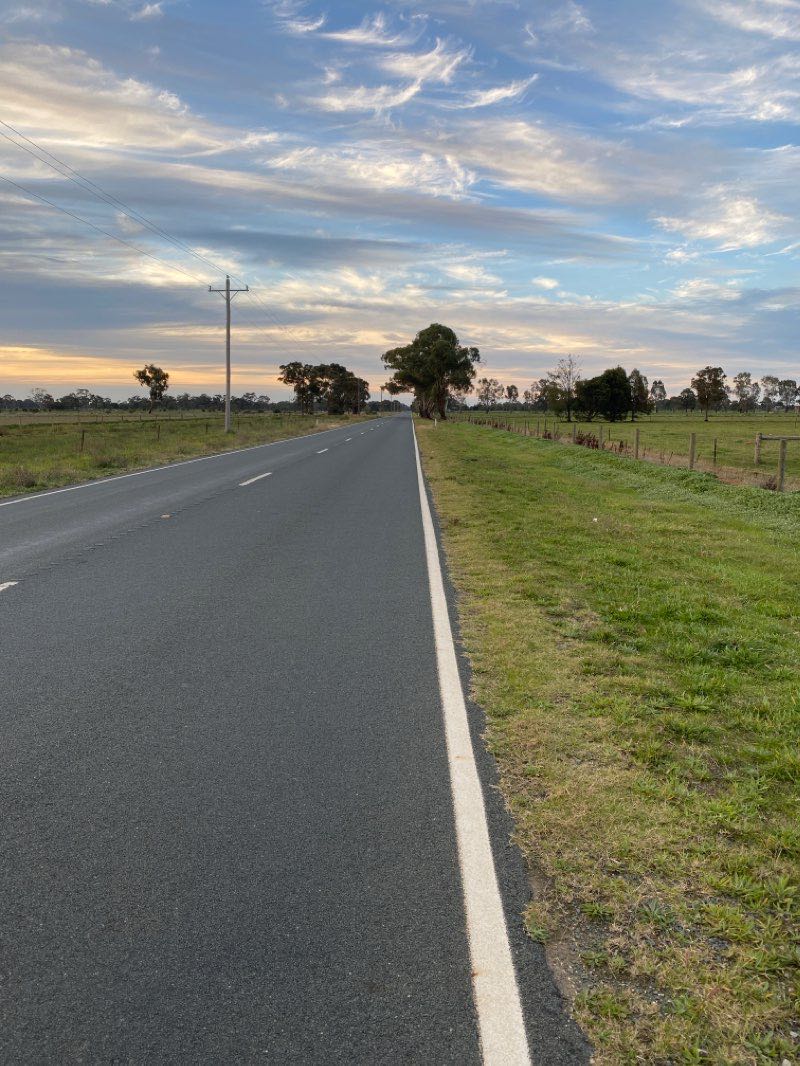 walking near me in Rushworth - Colbinabbin rail line Bushland Reserve in summer