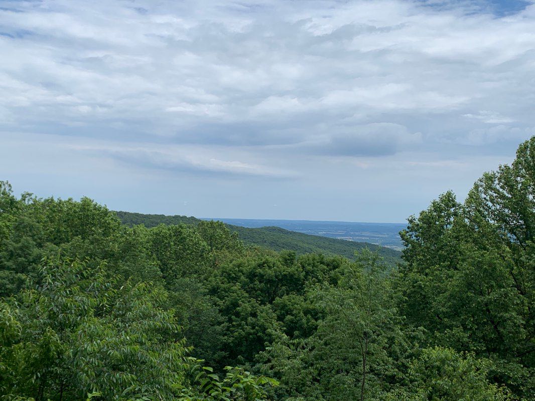 walking near me in Catoctin Mountain Park in winter