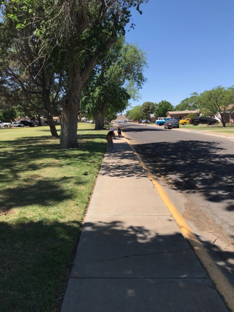 walking near me in Green Acres Park in winter
