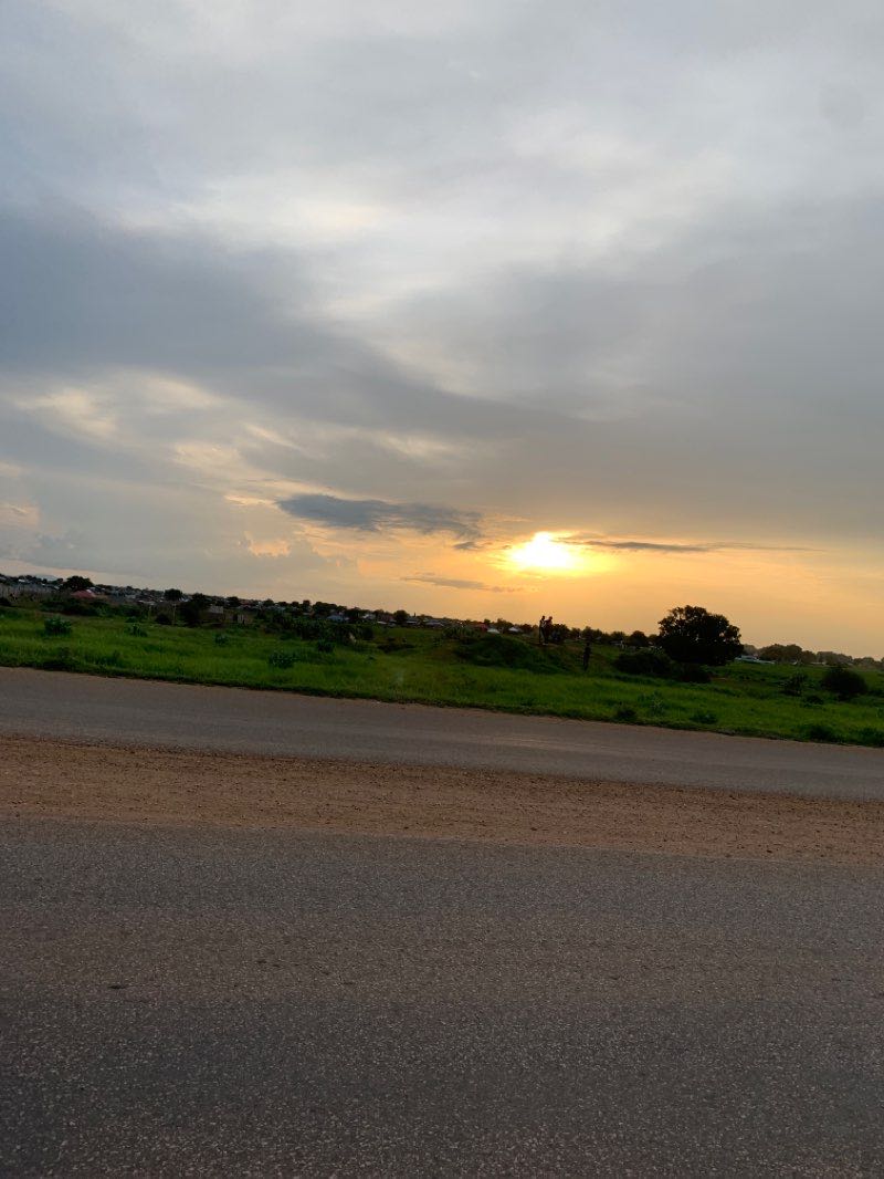 walking near me in John Garang Mausoleum Park in winter