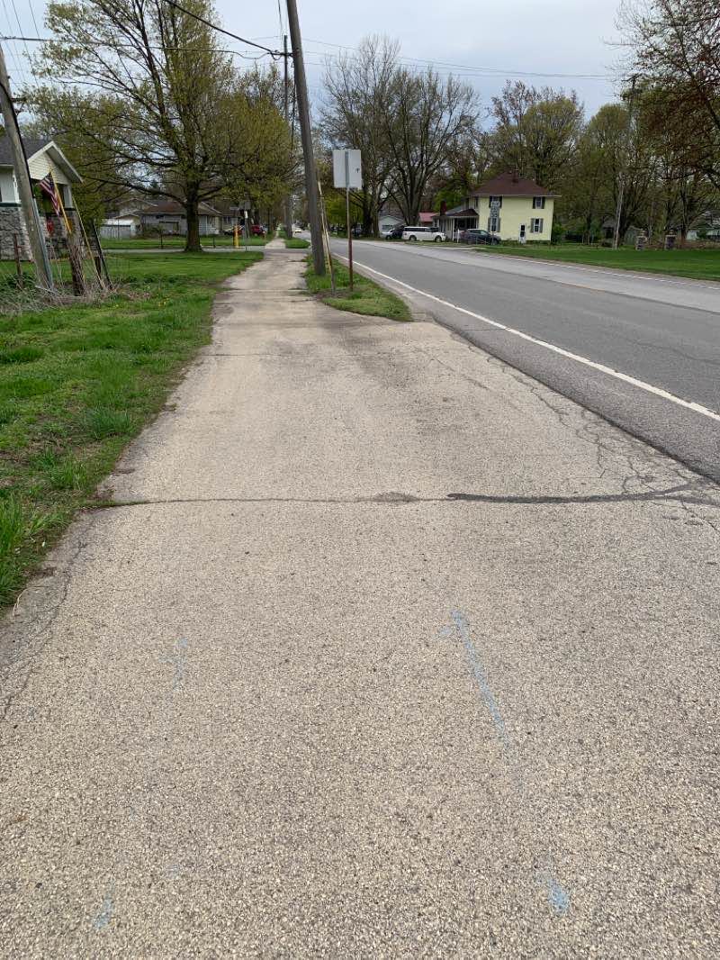 walking near me in Stauffer Park in winter