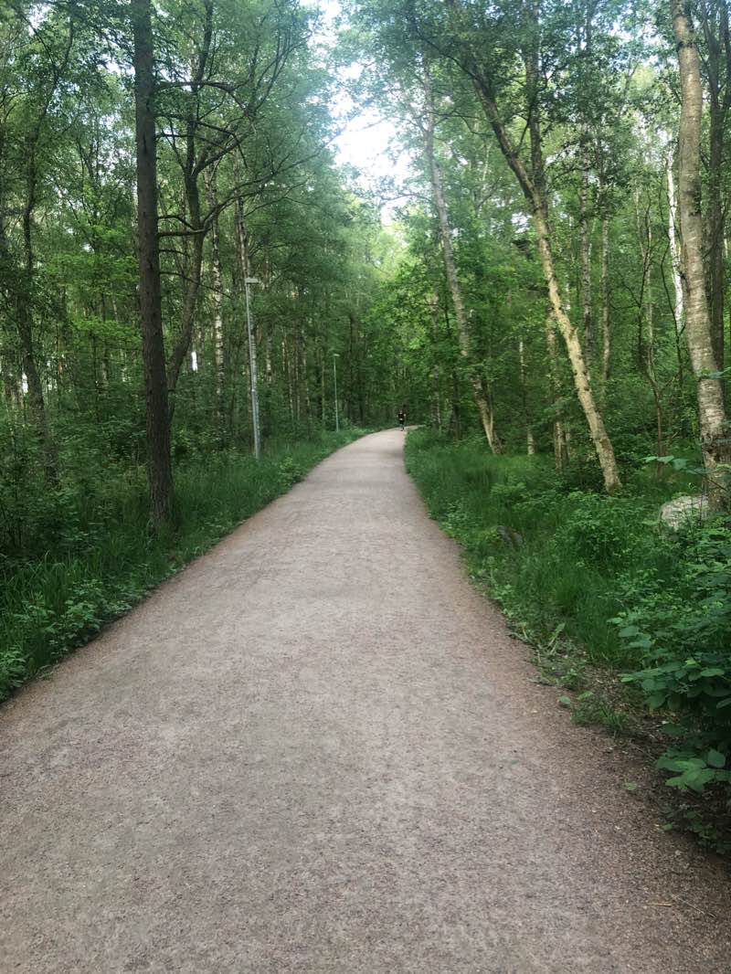 walking near me in Apslätten in winter