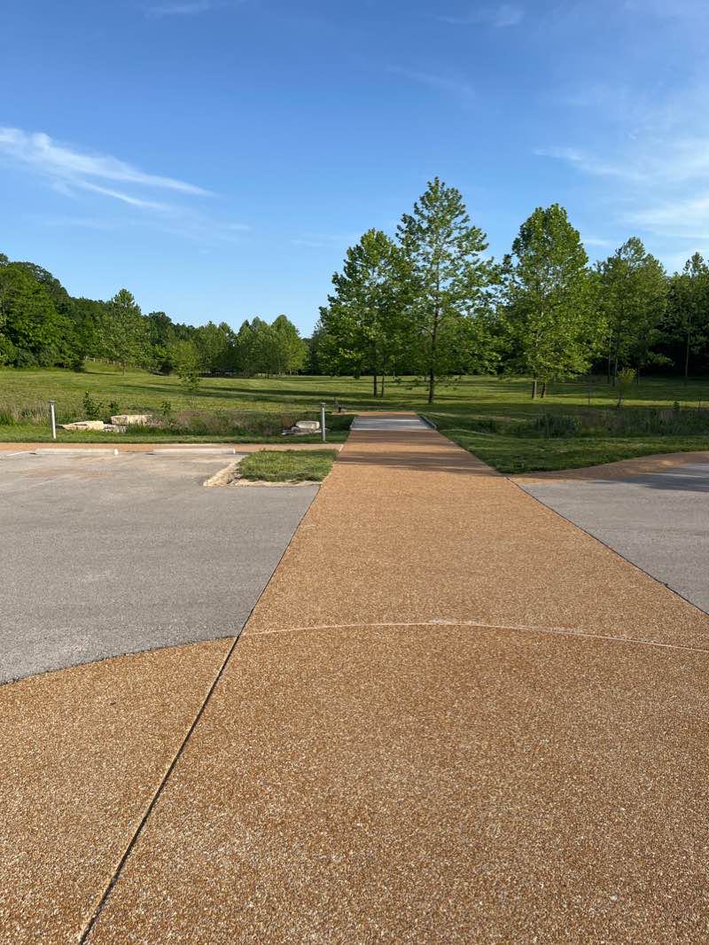 walking near me in Wildwood Community Park in winter