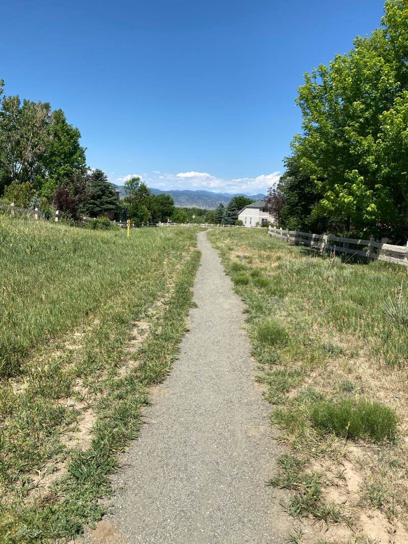 walking near me in Kisler Park in winter