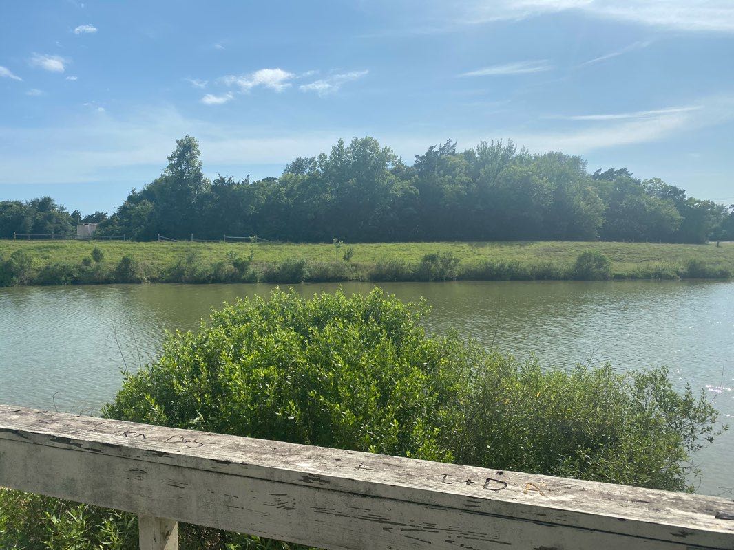 walking near me in Jack Brooks Park in winter