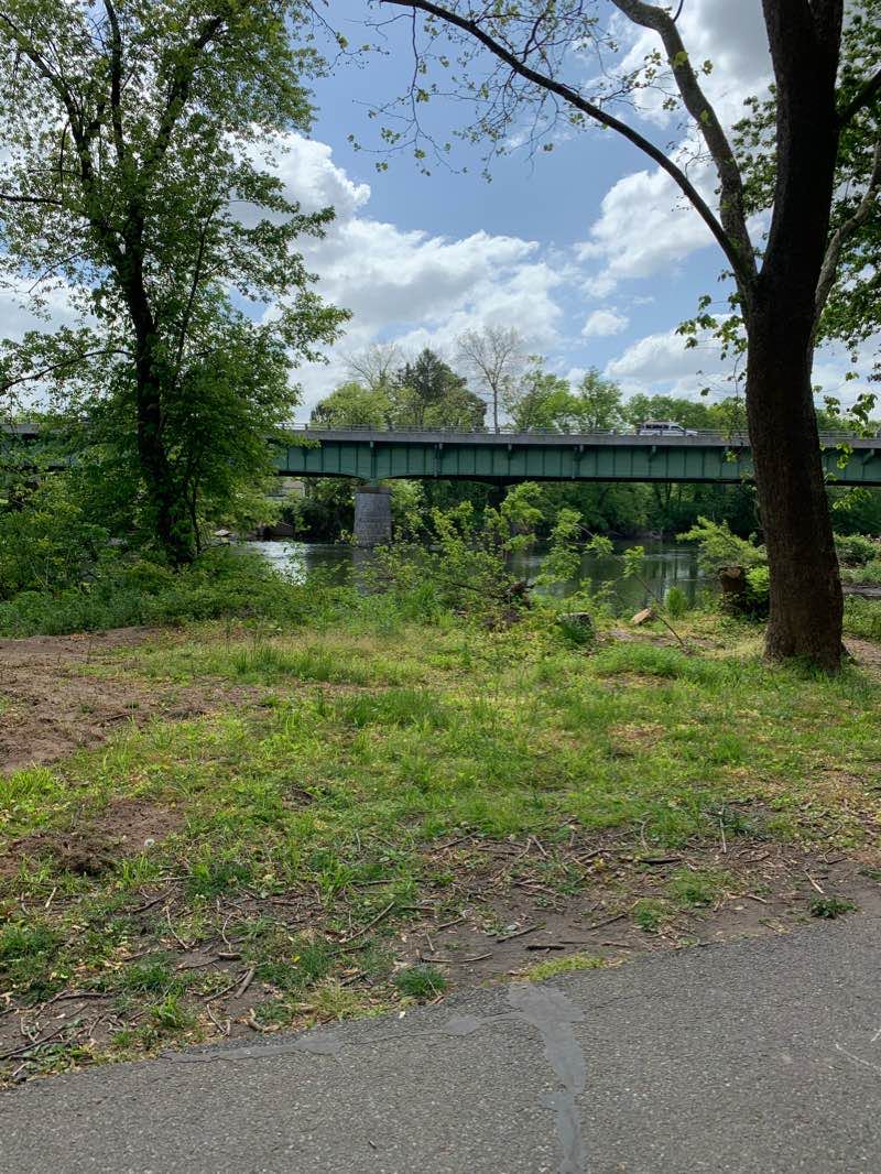 walking near me in Riverfront Park in winter