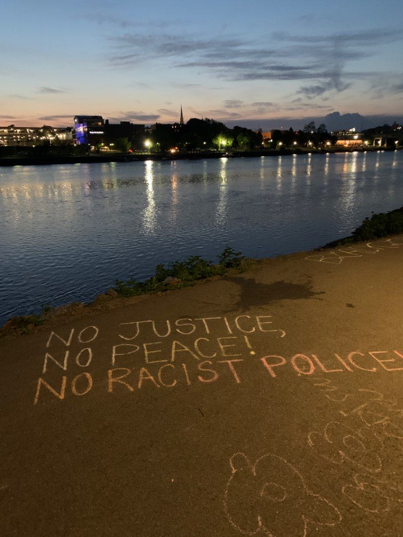 walking near me in Bangor Waterfront in winter