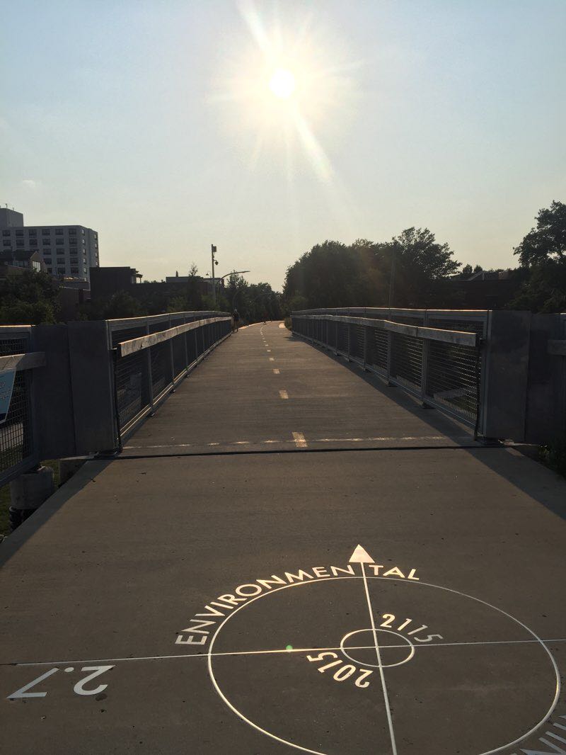 walking near me in The 606 in winter