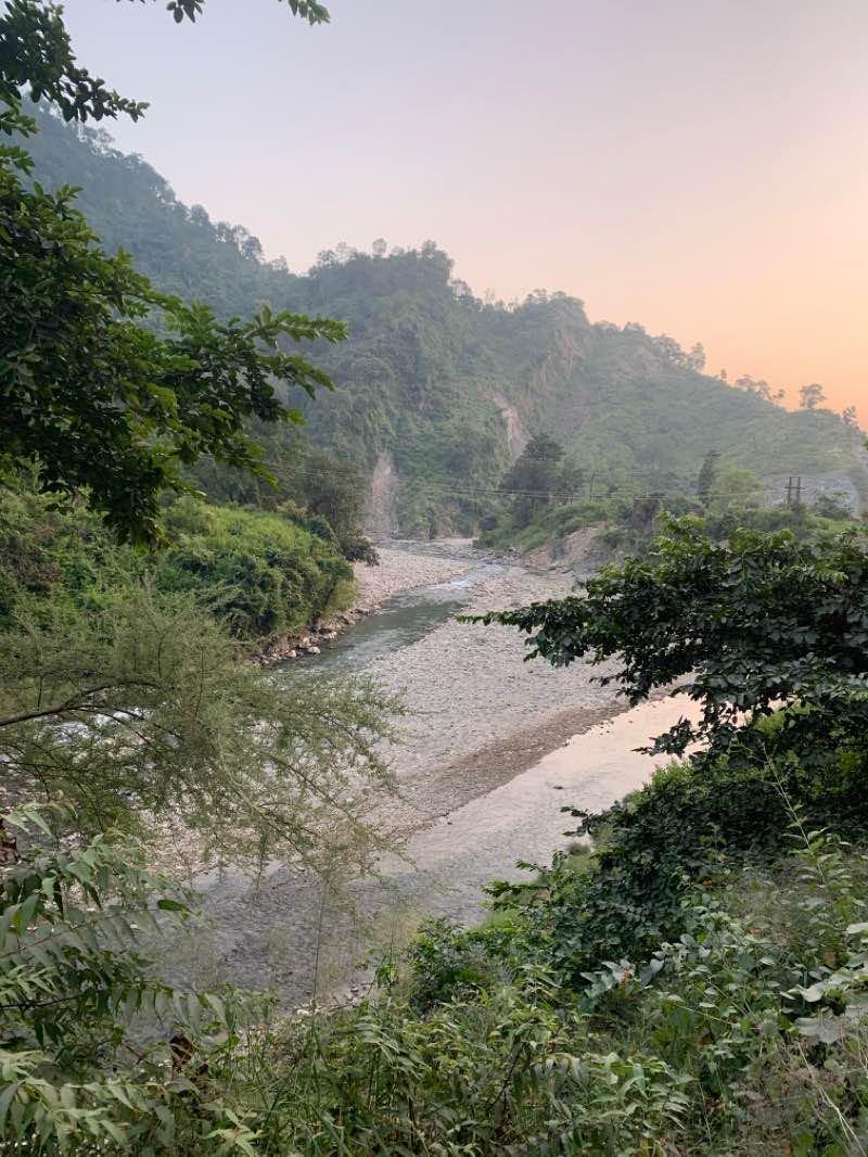 walking near me in Shree Sidhbali Park in winter