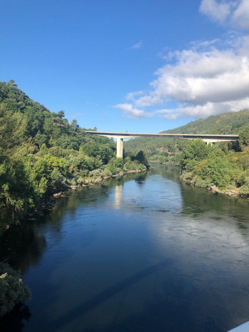 walking near me in Parque da Lonia in winter