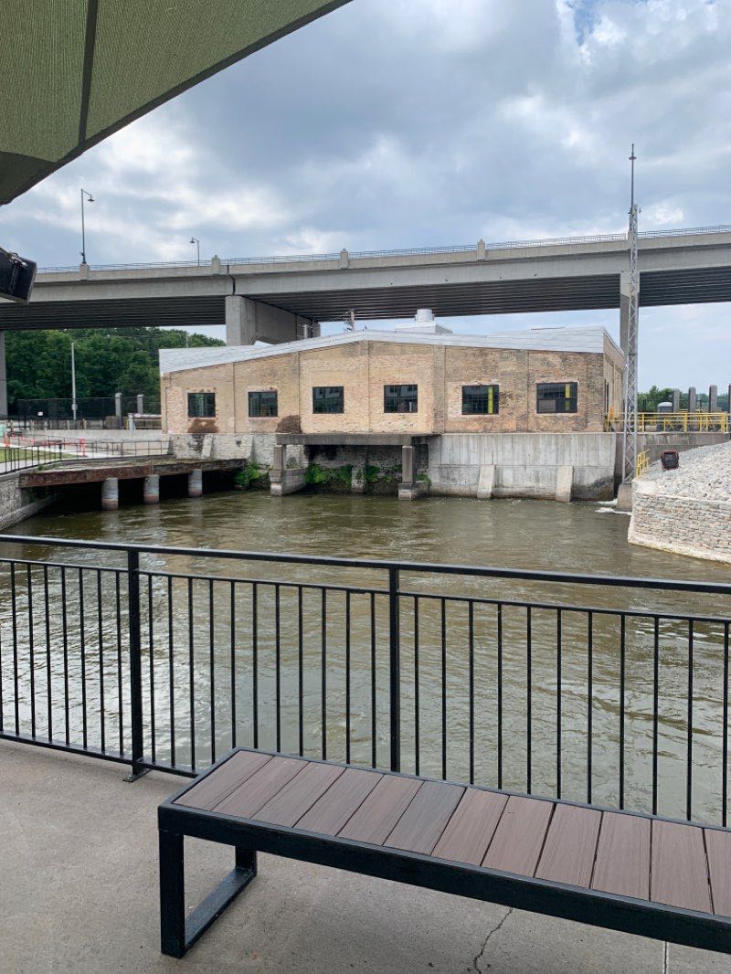walking near me in Jones Park in winter