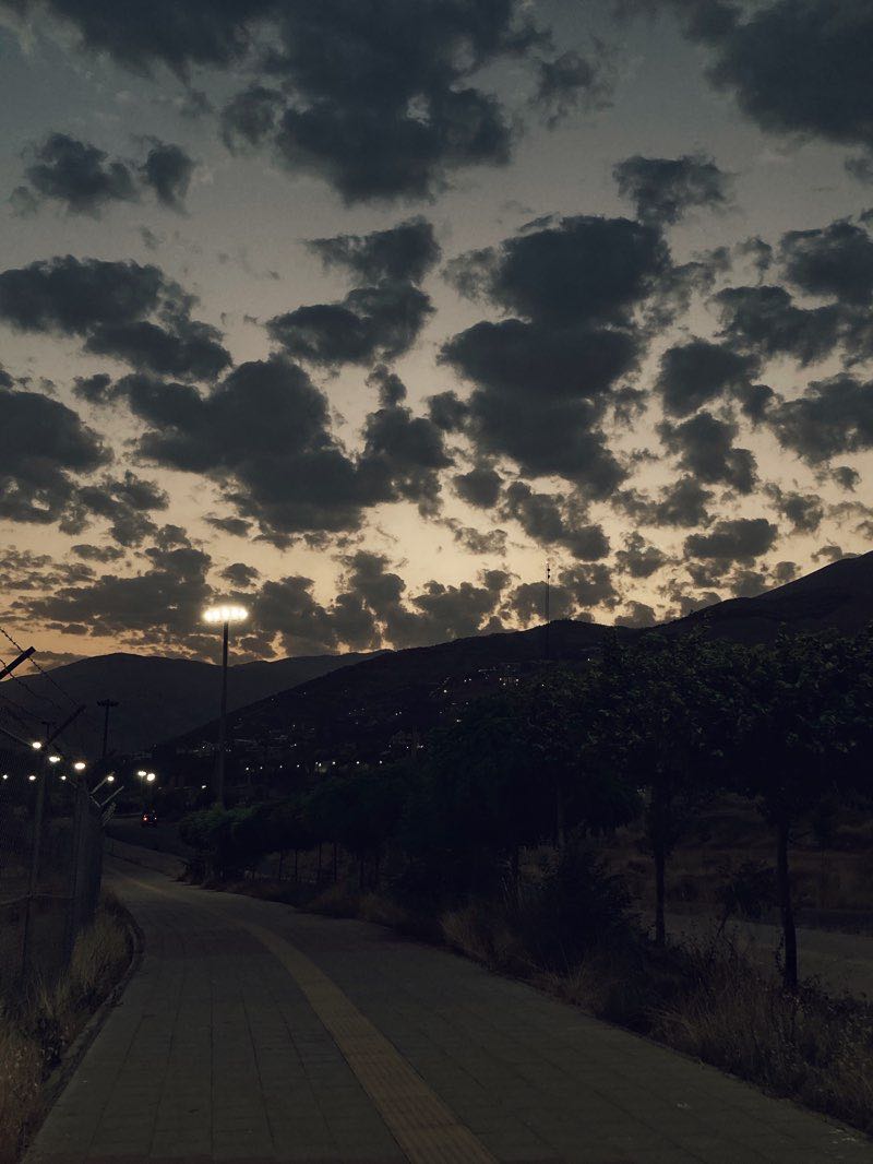 walking near me in پارک لواسان in winter