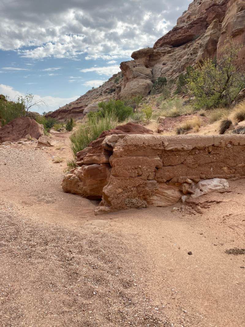 walking near me in Fremont Gorge Wilderness Study Area in winter
