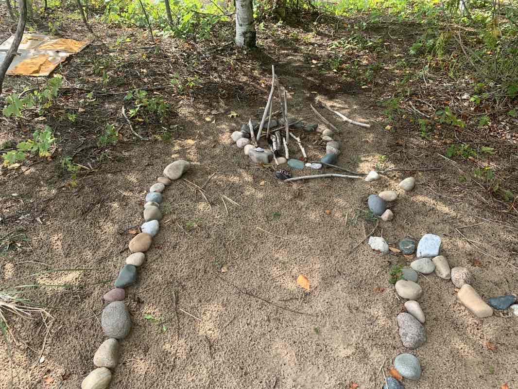 walking near me in Lakeport State Park in winter