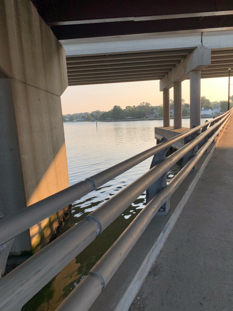 walking near me in River Street Park in winter
