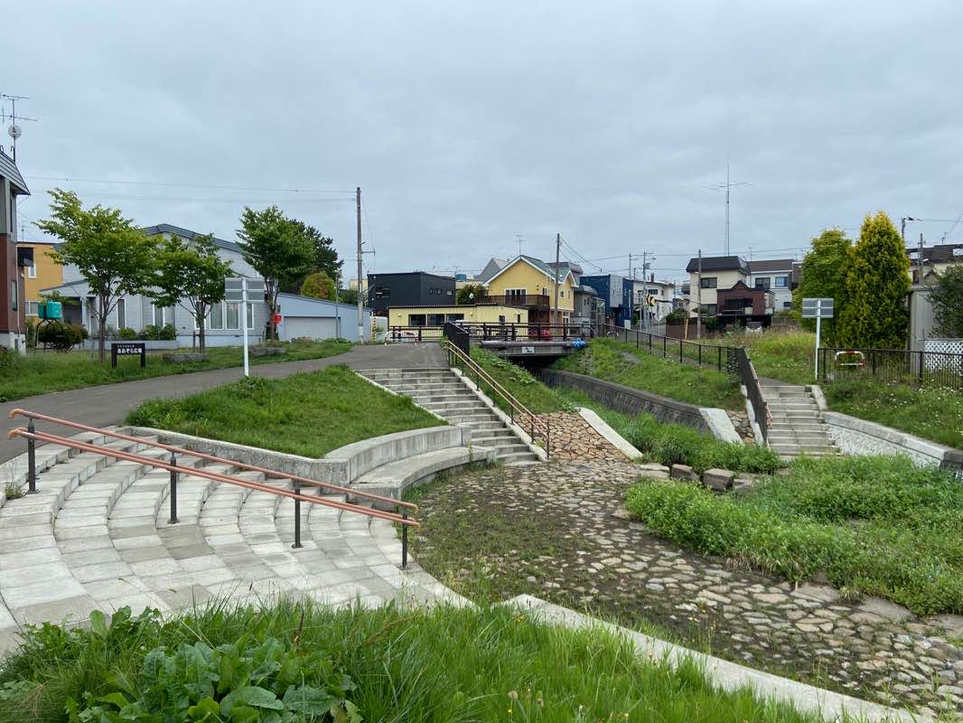 walking near me in 福住公園 in winter