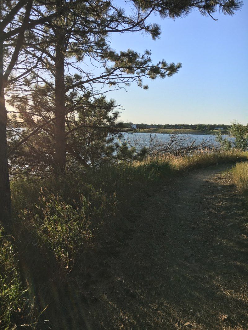 walking near me in Fort Stevenson State Park in winter