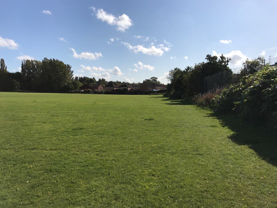 walking near me in Noddy's Playing Fields in winter