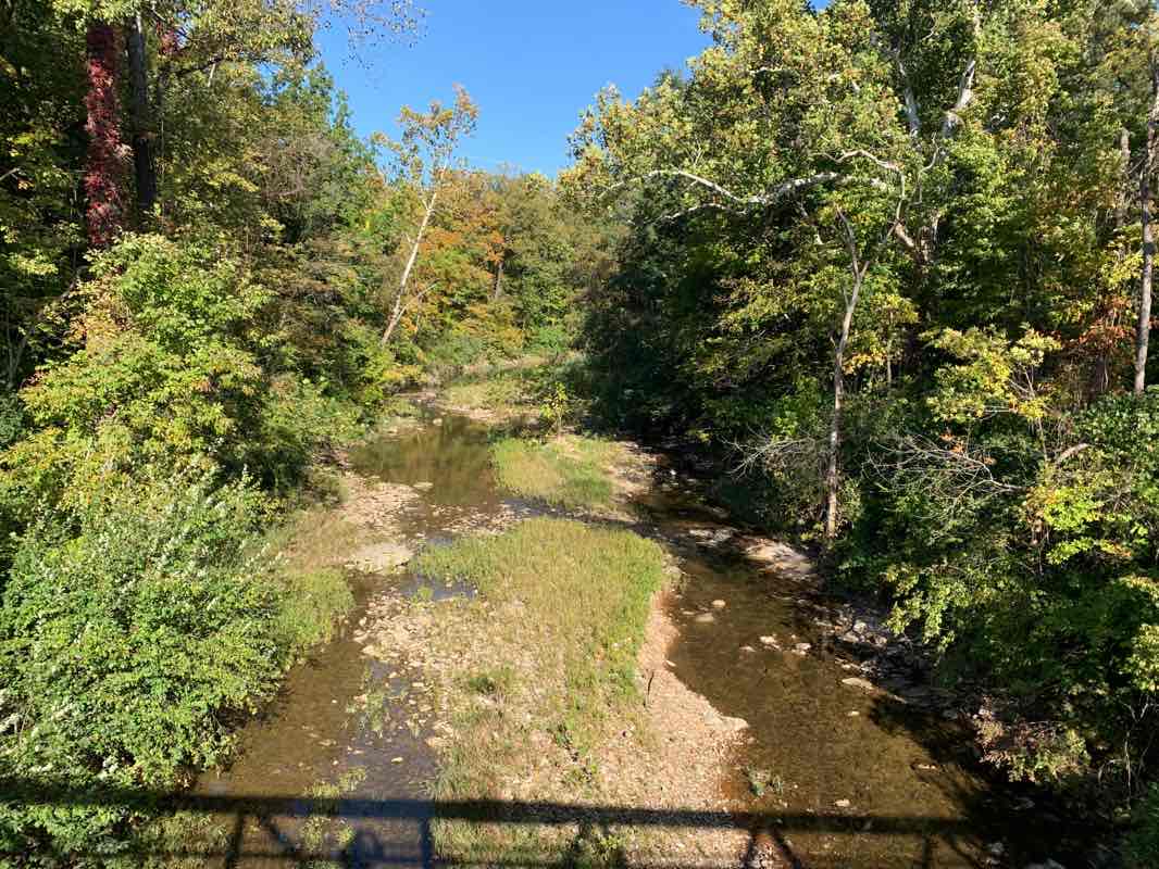 walking near me in Stephens Lake Park in winter