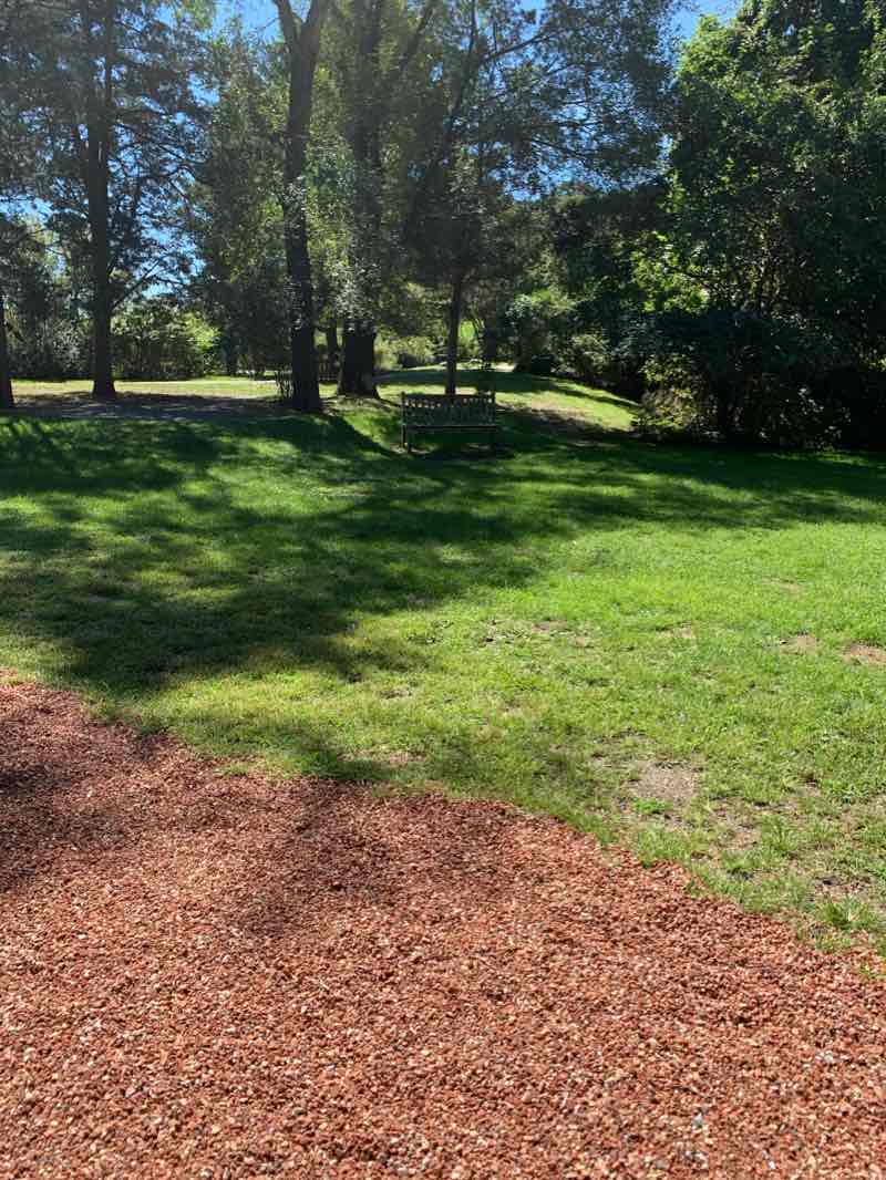 walking near me in Frank Melville Memorial Park in winter
