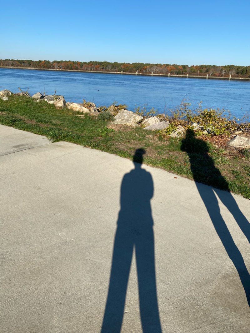 walking near me in Cape Cod Canal Access in winter