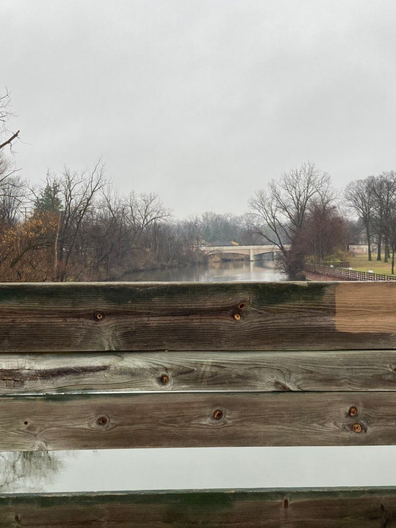 walking near me in Shadyside Park in winter