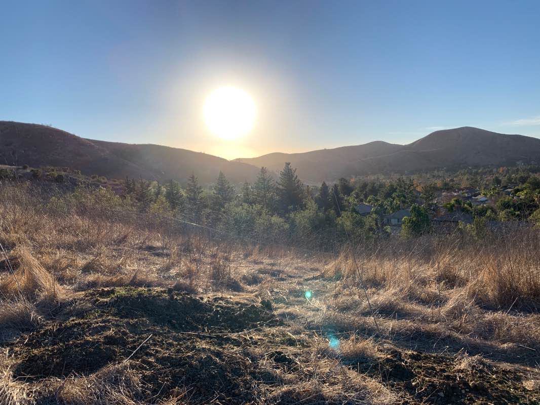 walking near me in Indian Springs Park in winter
