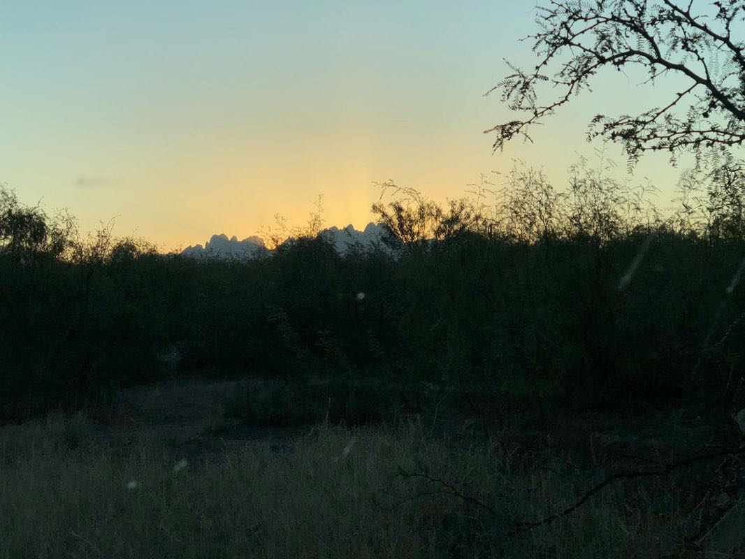 walking near me in Doña Ana Mountains ACEC in winter