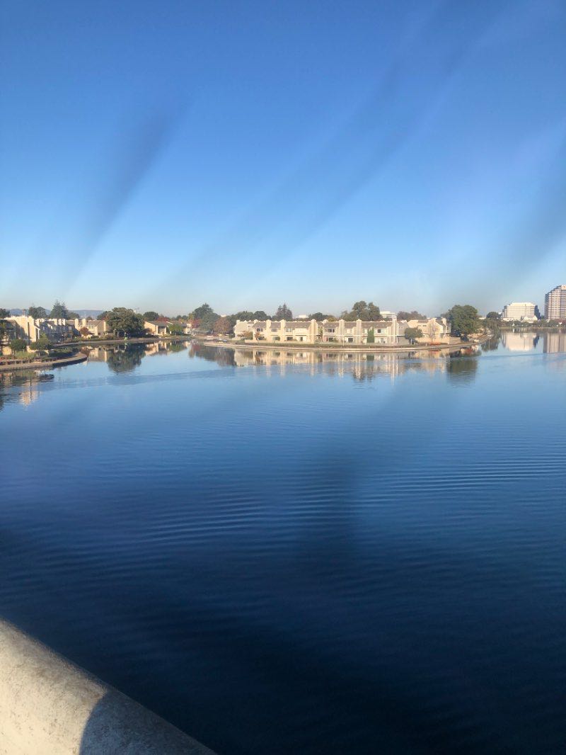 walking near me in Catamaran Park in winter