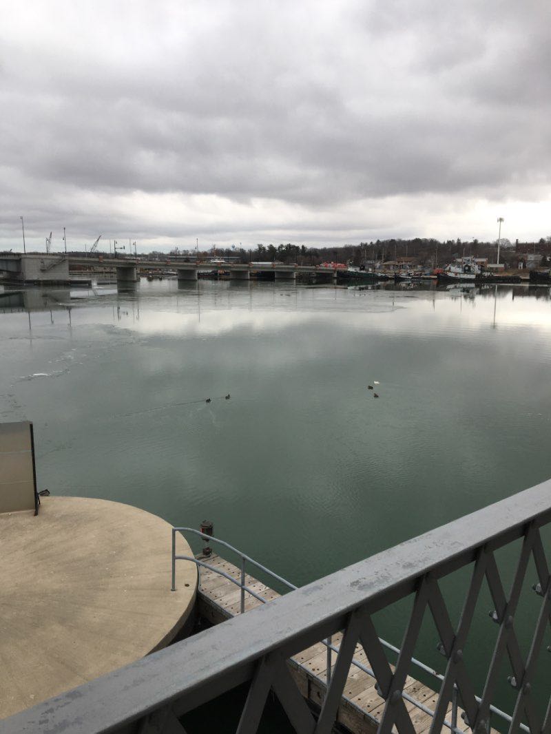 walking near me in Otumba Park in winter