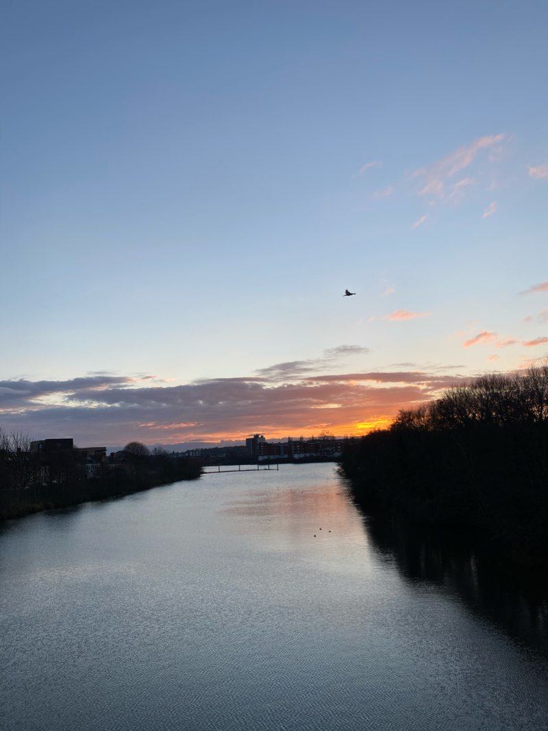 walking near me in Plymouth Park in winter