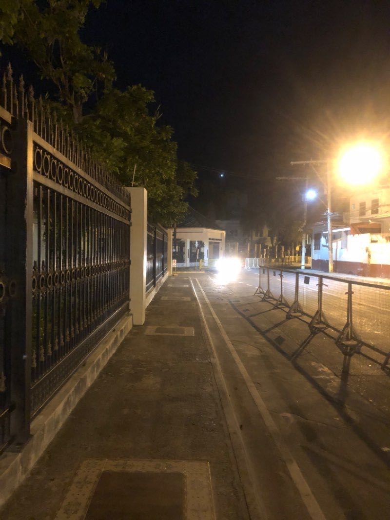 walking near me in Villa Angela Park in winter