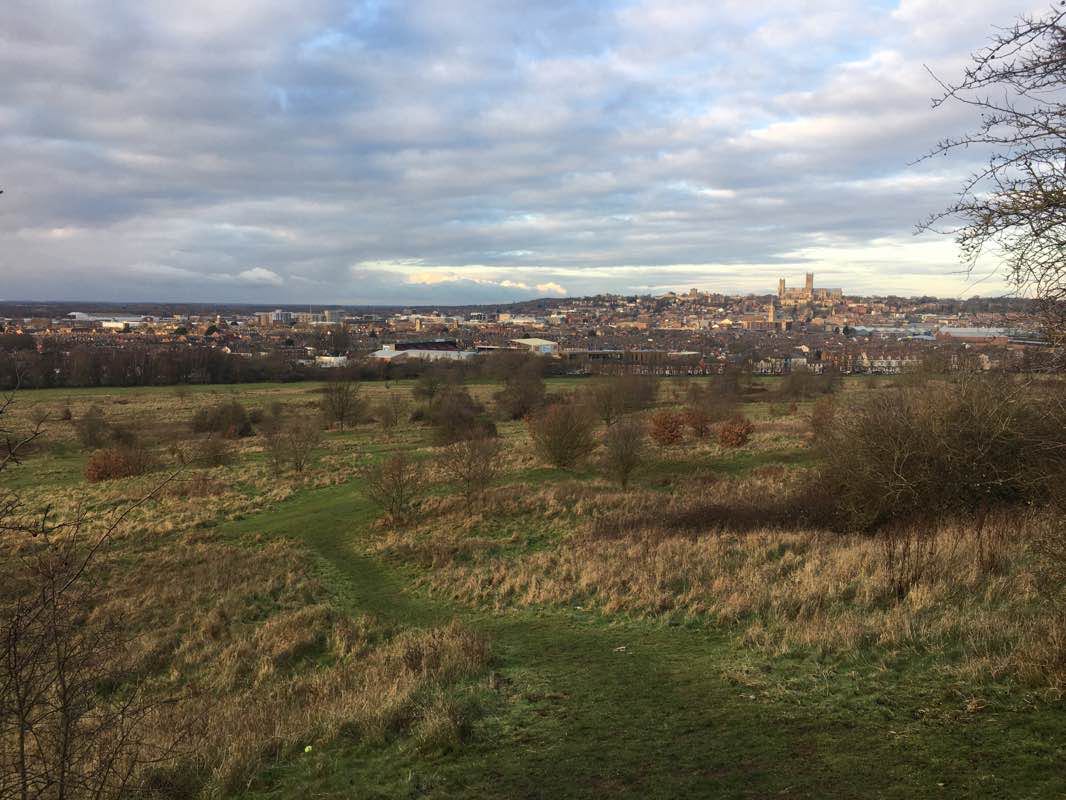walking near me in South Common in winter