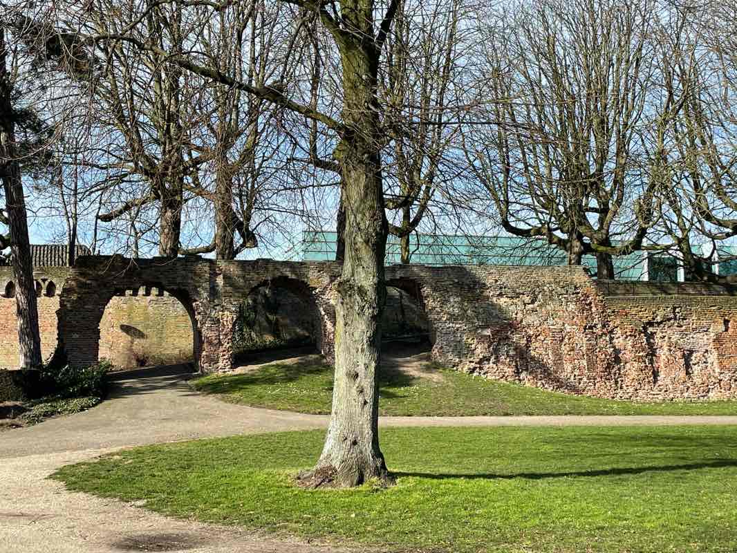 walking near me in Westerpark in winter