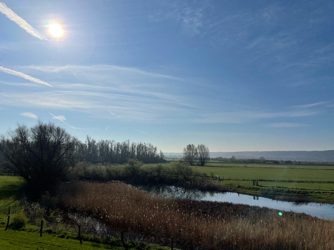walking near me in Hunnerpark in winter