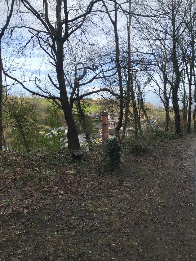 walking near me in Greenfield Valley Heritage Park in winter