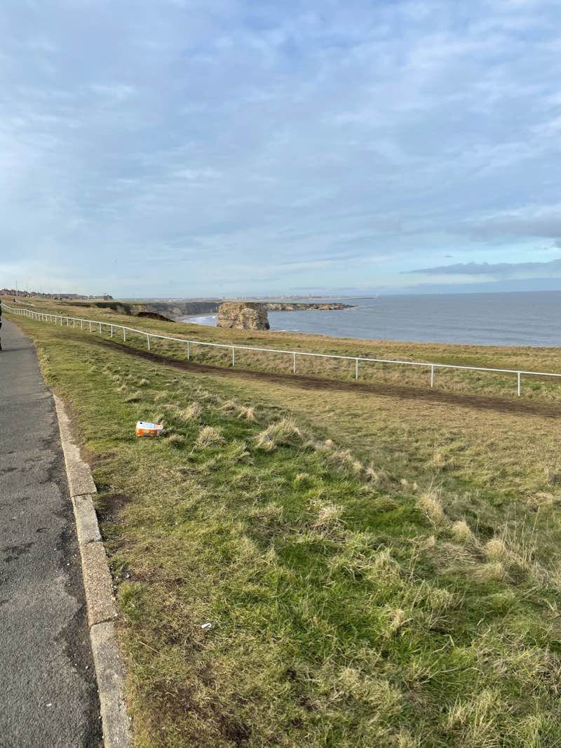 walking near me in Whitburn Point Local Nature Reserve in winter