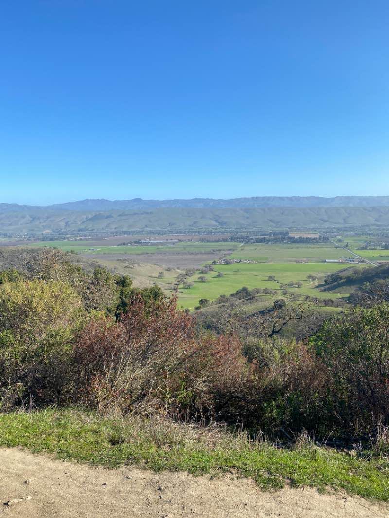 walking near me in Coyote Valley Open Space Preserve in winter