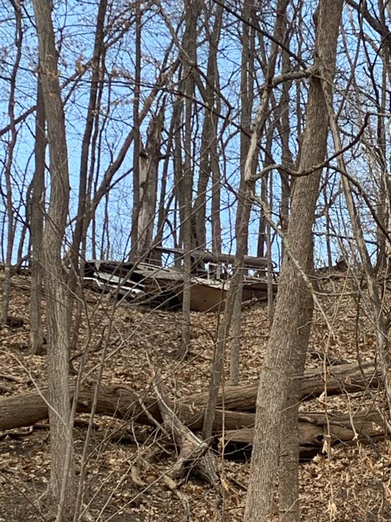 walking near me in Mcknight park in winter