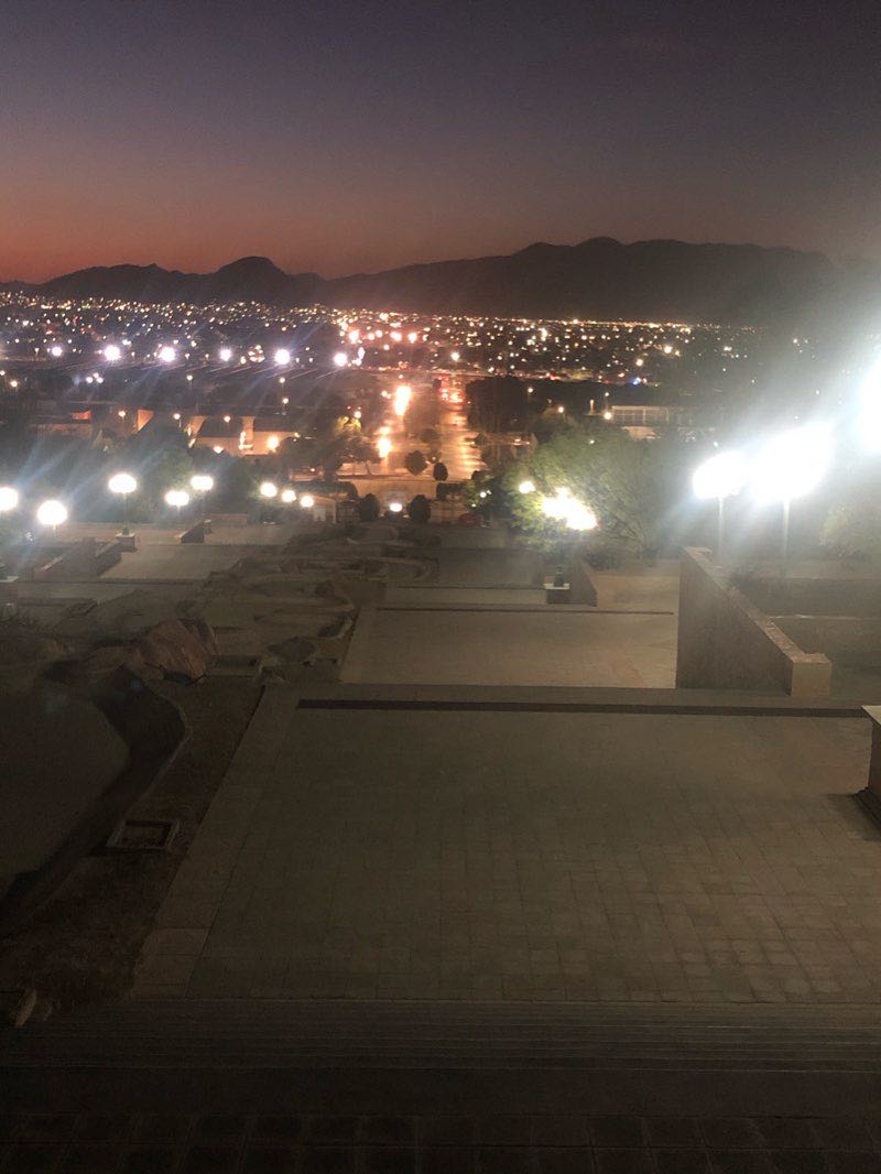 walking near me in Parque las Maravillas in winter