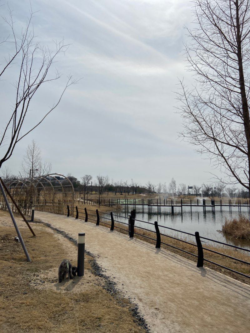 walking near me in 테크노폴리스 중앙공원 in winter