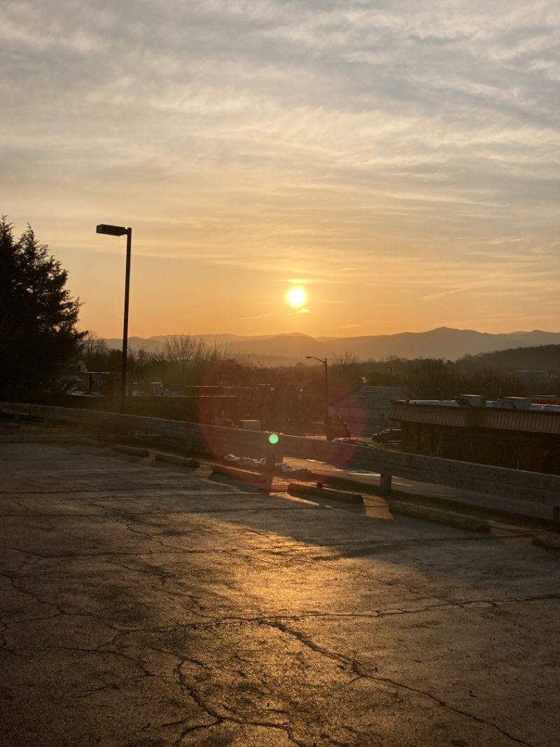 walking near me in M. Leroy Richardson Park in winter