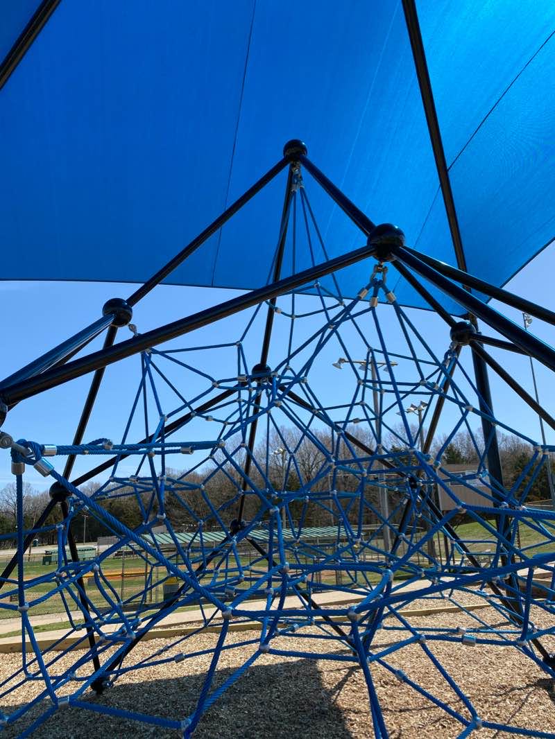 walking near me in Keller Park in winter