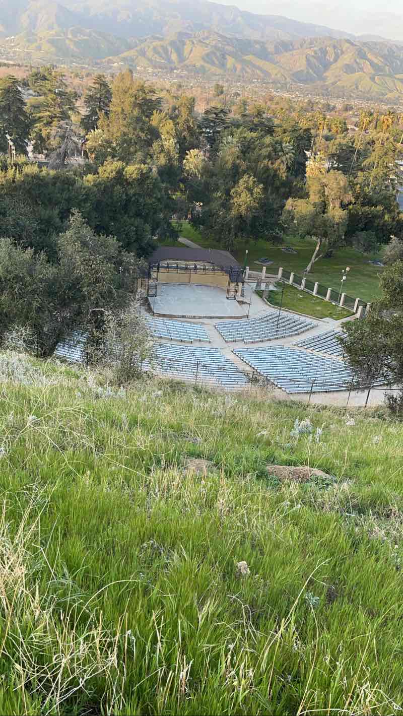 walking near me in Perris Hill Park in winter