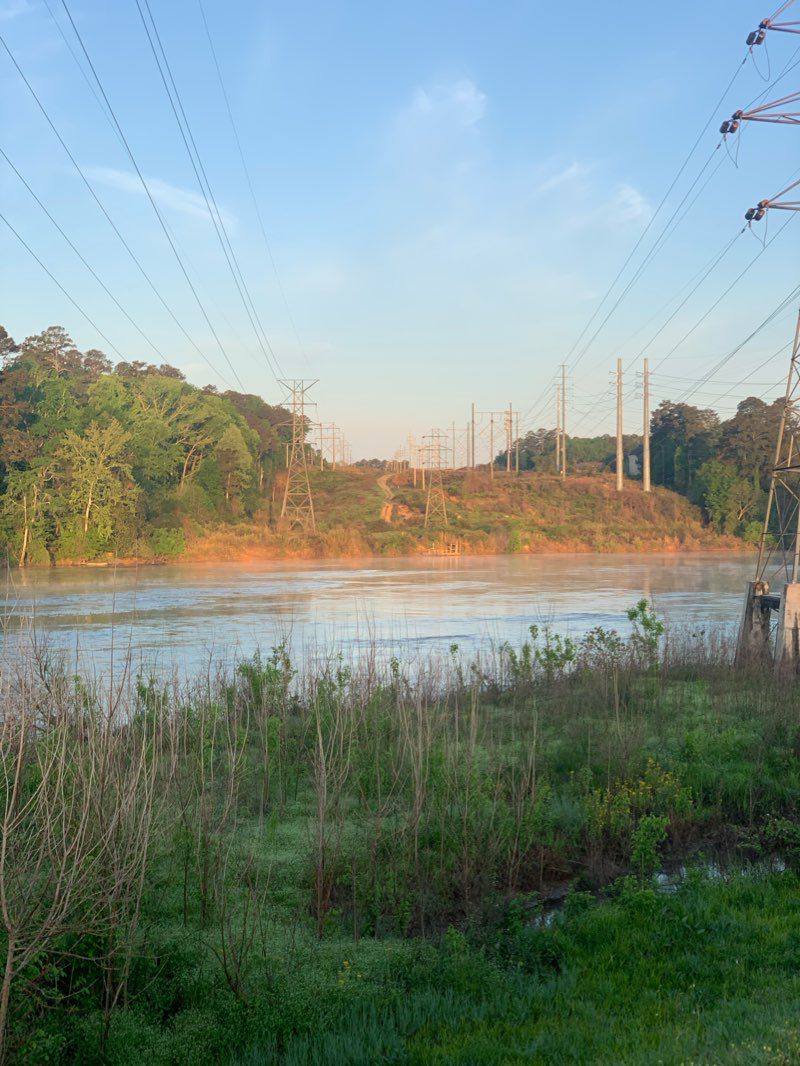 walking near me in Riverfront Park in winter
