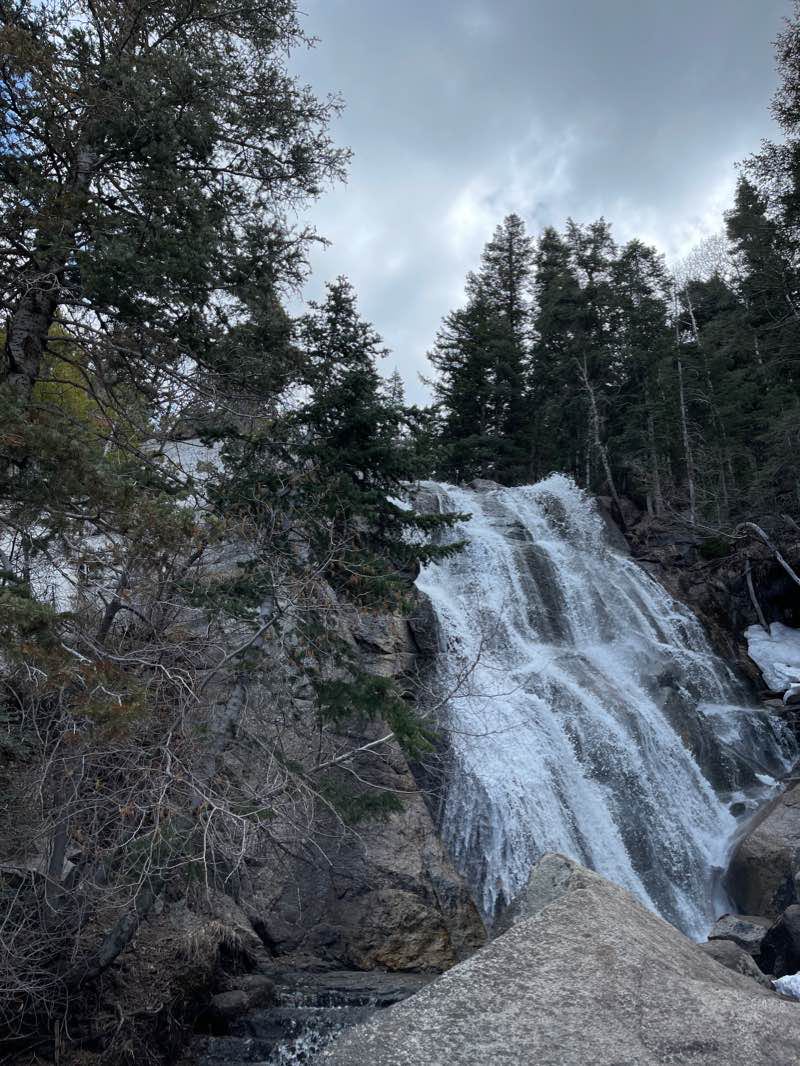 walking near me in Bell Canyon Boulders Trailhead in winter