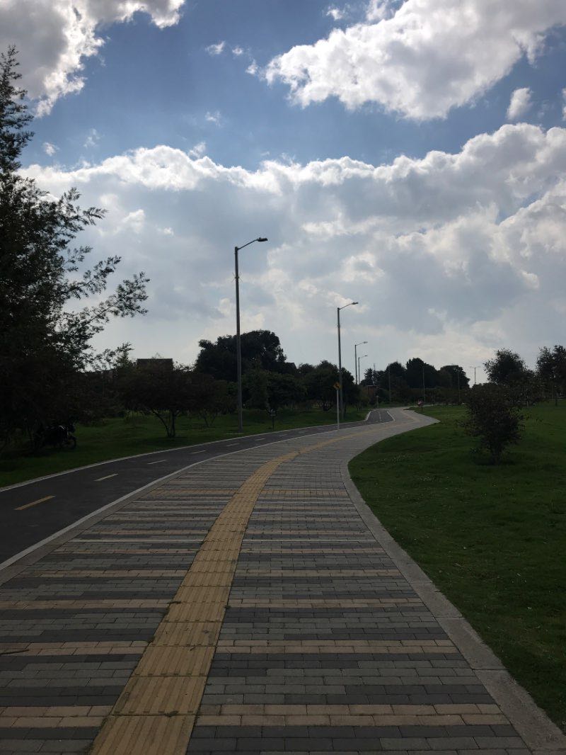 walking near me in Parque Público Vecinal Juan Amarillo in winter