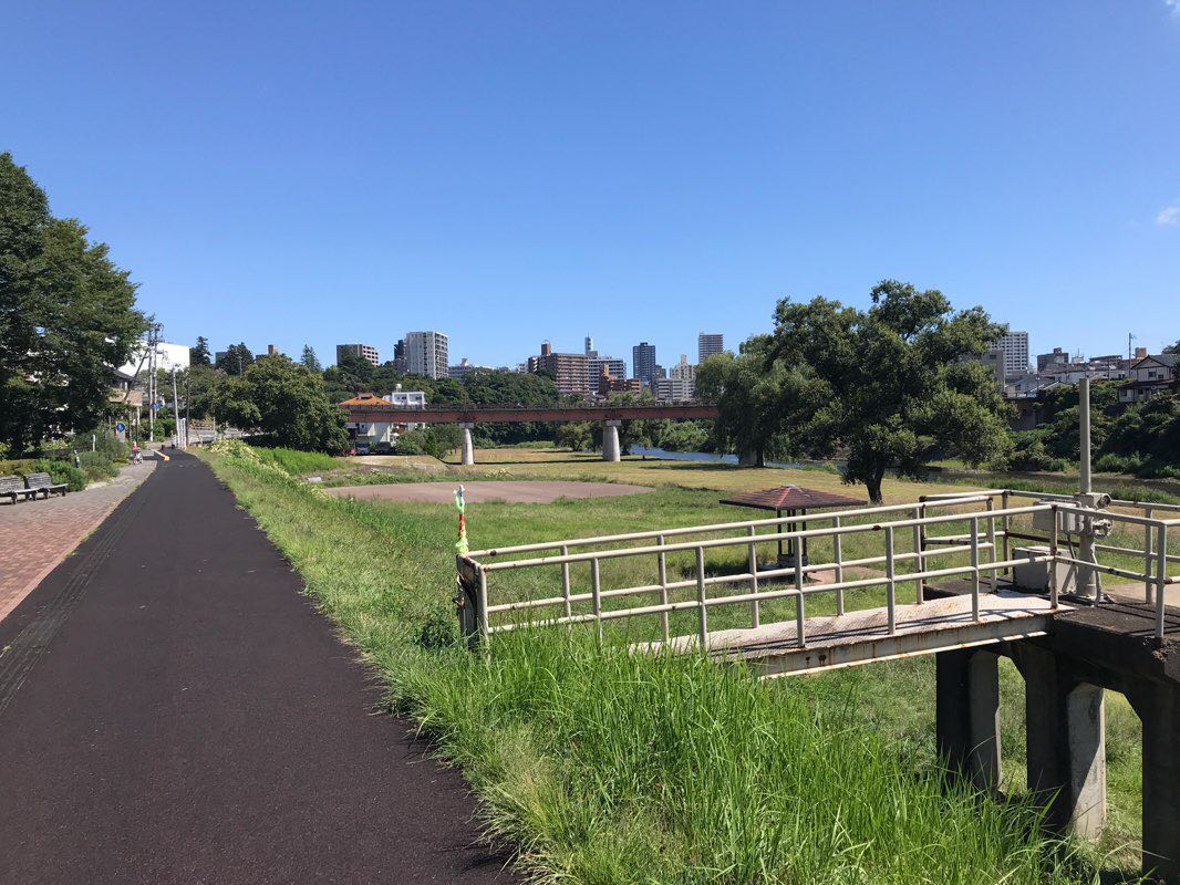 walking near me in Nishikicho Park in winter
